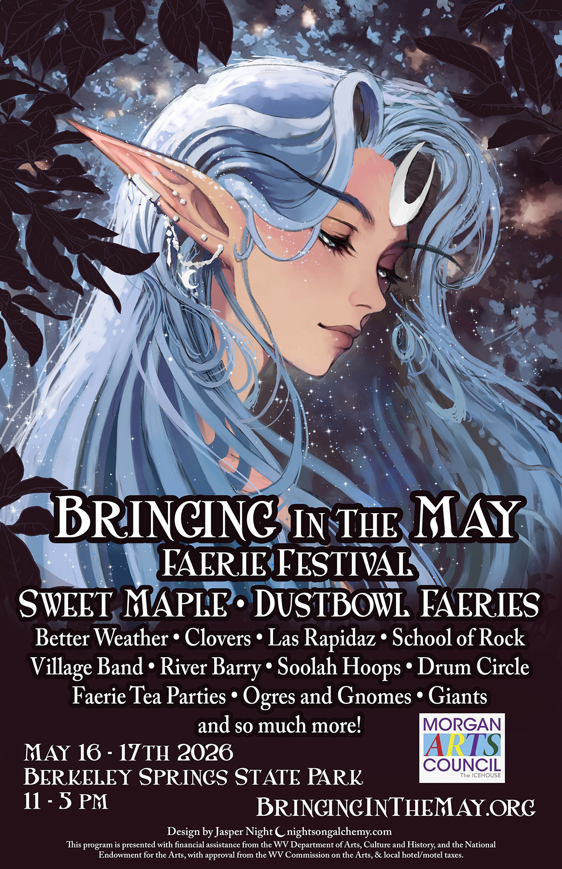 Bringing in the May 2026 Poster by Jasper Night